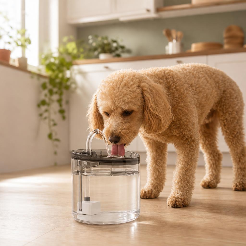 Fuente de Agua Automática para Mascotas 1,8 L